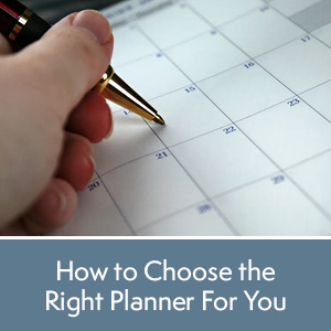 Choose the right Planner